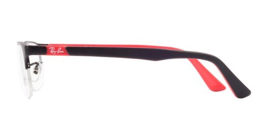 Rayban Rb6305i 2503 Black & Red