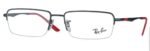 Ray-Ban  RB 6267I 3047 medium Black/Red Unisex Premium Eyeglasses