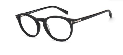 Tommy Hilfiger TH6145 Matte Black C3 Unisex Eyeglasses