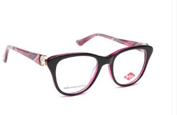 Lee Cooper Women Black & Pink Cat Eye Frames LC8075FOA
